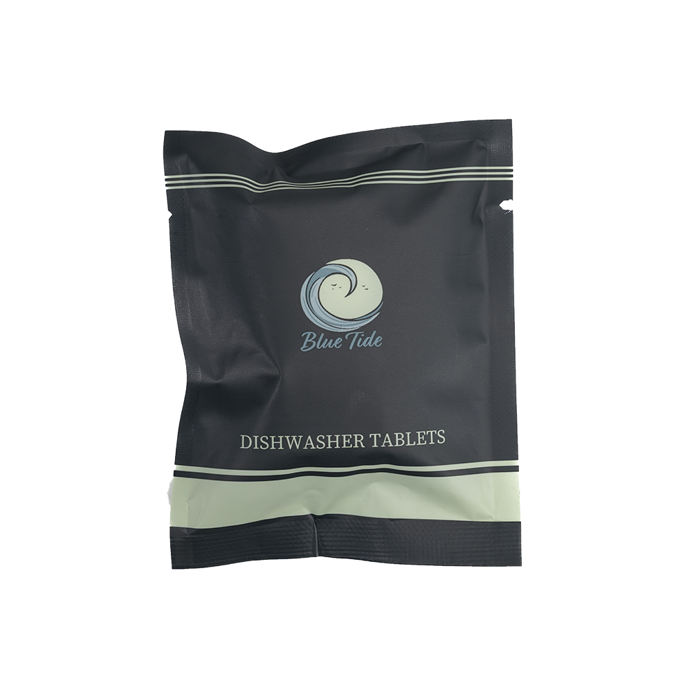 dishwasher tablet in packaging photo