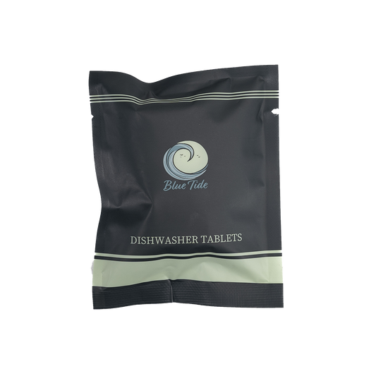 dishwasher tablet in packaging photo